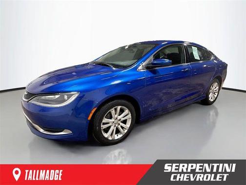 Vivid Blue Pearlcoat 2016 Chrysler 200 Limited