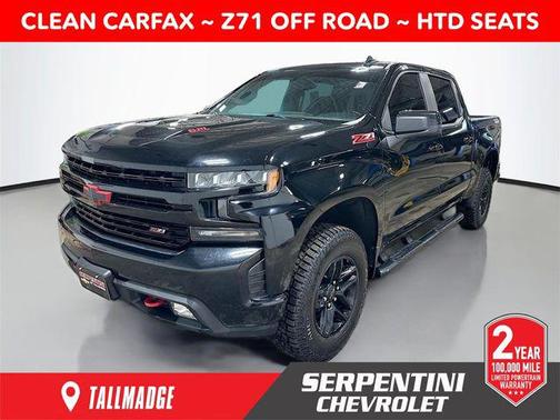 Black 2021 Chevrolet Silverado 1500 LT Trail Boss