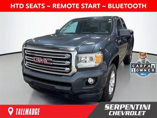 Dark Slate Metallic 2017 GMC Canyon SLE