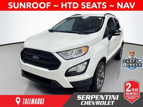 Diamond White 2020 Ford EcoSport SES
