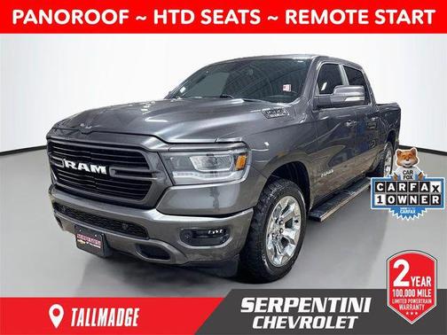 Granite Crystal Metallic Clearcoat 2019 RAM 1500 Big Horn