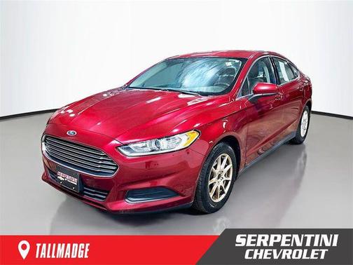 Ruby Red Metallic Tinted Clearcoat 2014 Ford Fusion S