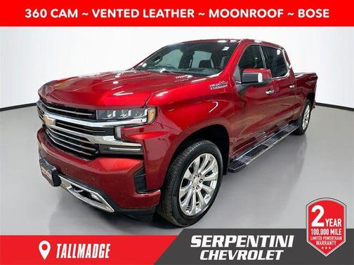 Cherry Red Tintcoat 2021 Chevrolet Silverado 1500 High Country