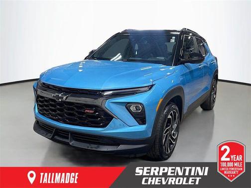 Marina Blue Metallic 2025 Chevrolet Trailblazer RS