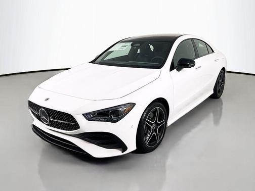 Polar White 2026 Mercedes-Benz CLA 250 4MATIC