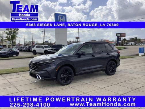 Meteorite Gray Metallic 2026 Honda CR-V Hybrid Sport Touring AWD