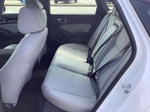 Platinum White Pearl 2026 Honda Civic Hybrid Sport