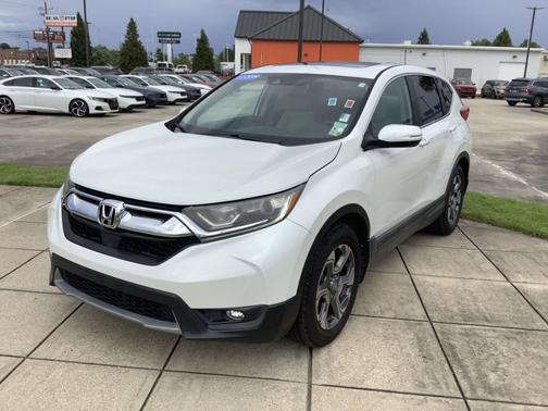 Platinum White Pearl 2019 Honda CR-V EX-L