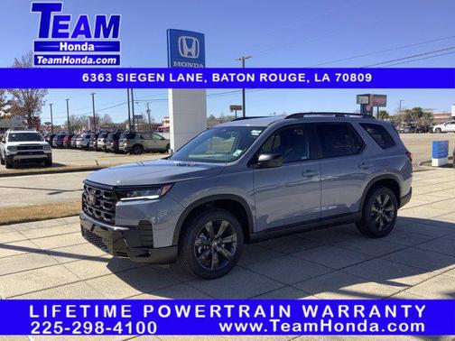 Sonic Gray Pearl 2026 Honda Pilot Sport