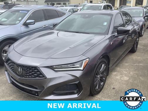 Modern Steel Metallic 2022 Acura TLX A-Spec