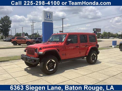 Firecracker Red Clearcoat 2020 Jeep Wrangler Unlimited Rubicon