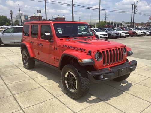 Firecracker Red Clearcoat 2020 Jeep Wrangler Unlimited Rubicon