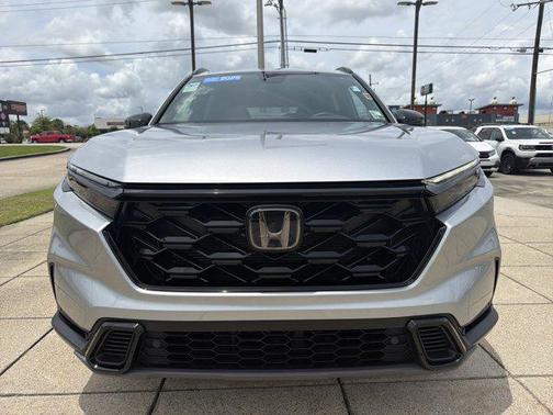 Solar Silver Metallic 2025 Honda CR-V Hybrid Sport AWD