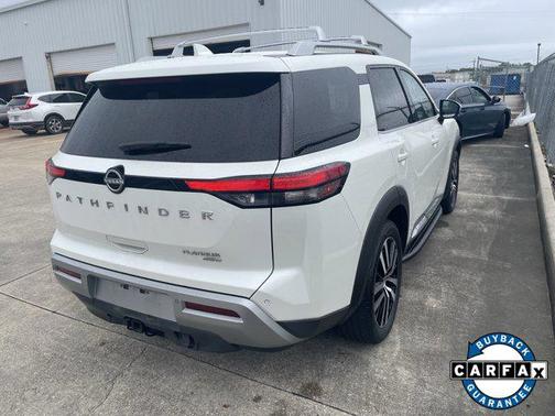 Pearl White Tricoat 2023 Nissan Pathfinder Platinum 4WD