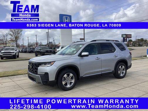 Solar Silver Metallic 2026 Honda Pilot EX-L