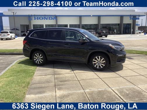 Crystal Black Pearl 2019 Honda Pilot EX-L