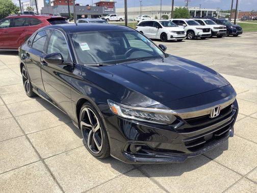 Crystal Black Pearl 2021 Honda Accord Sport SE 1.5T