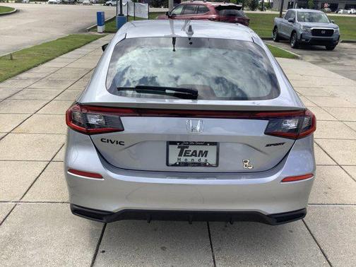 Solar Silver Metallic 2026 Honda Civic Sport