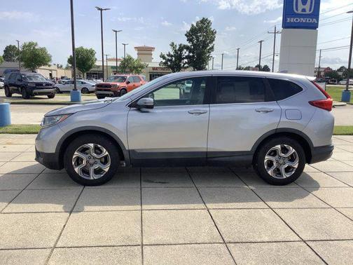 Lunar Silver Metallic 2017 Honda CR-V EX-L