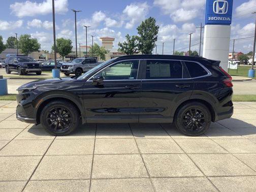Crystal Black Pearl 2025 Honda CR-V Hybrid Sport FWD