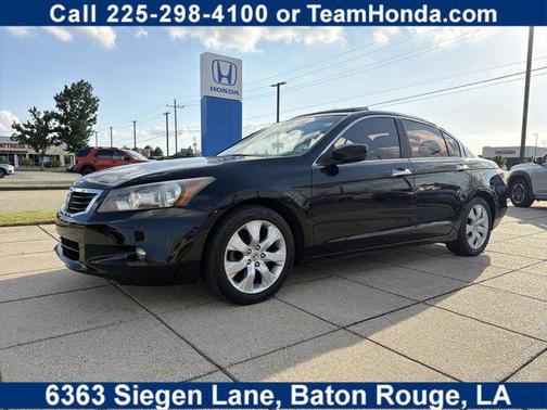 Crystal Black Pearl 2010 Honda Accord EX-L