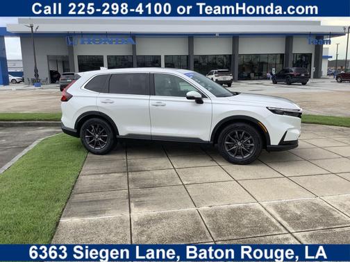 Platinum White Pearl 2026 Honda CR-V EX-L 2WD