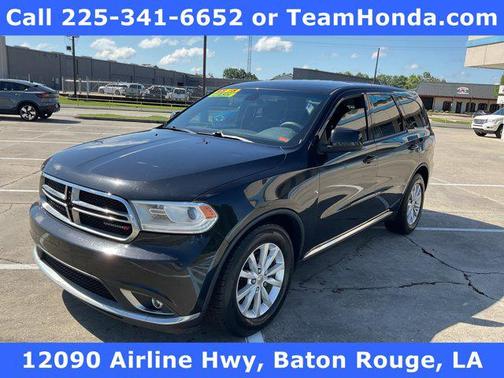 Brilliant Black Crystal Pearlcoat 2014 Dodge Durango SXT