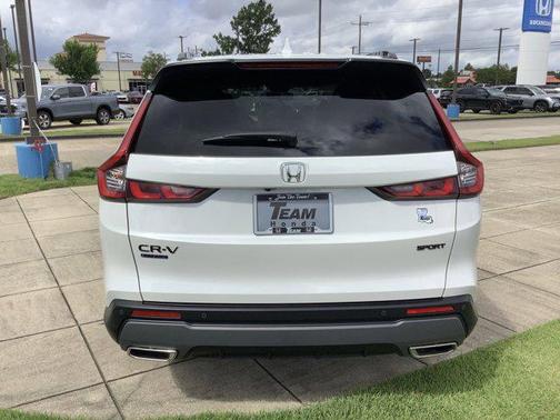 Platinum White Pearl 2026 Honda CR-V Hybrid Sport-L FWD