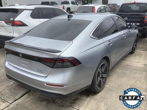 Solar Silver Metallic 2024 Honda Accord Hybrid Sport