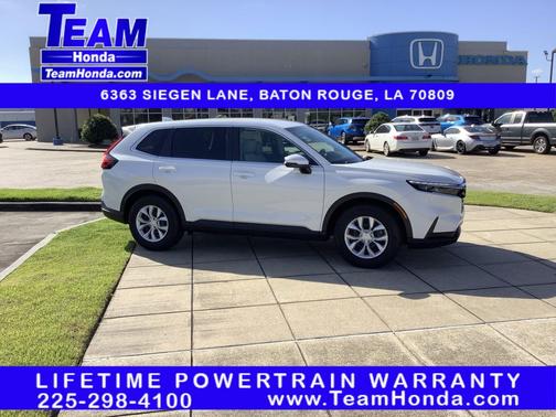 Platinum White Pearl 2026 Honda CR-V LX 2WD