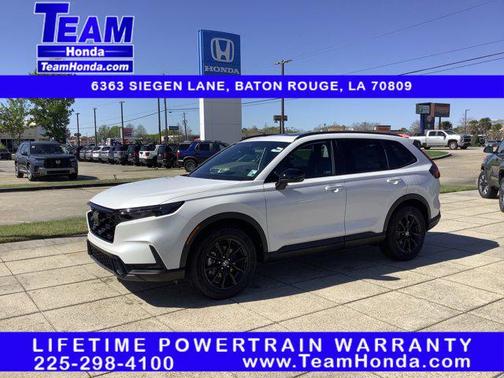 Platinum White Pearl 2026 Honda CR-V Hybrid Sport-L AWD