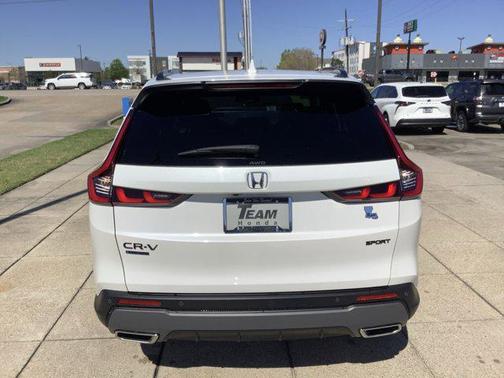 Platinum White Pearl 2026 Honda CR-V Hybrid Sport-L AWD