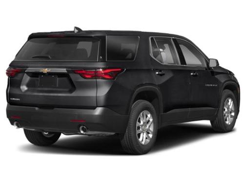 Mosaic Black Metallic 2022 Chevrolet Traverse LT Cloth