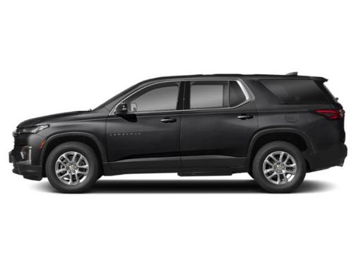 Mosaic Black Metallic 2022 Chevrolet Traverse LT Cloth