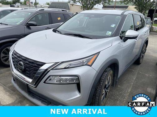 Brilliant Silver Metallic 2021 Nissan Rogue SV