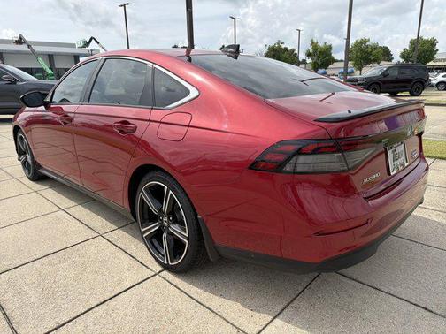 Radiant Red Metallic 2024 Honda Accord Hybrid Sport