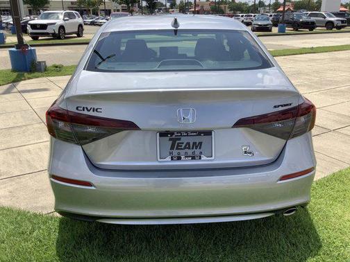 Solar Silver Metallic 2026 Honda Civic Sport