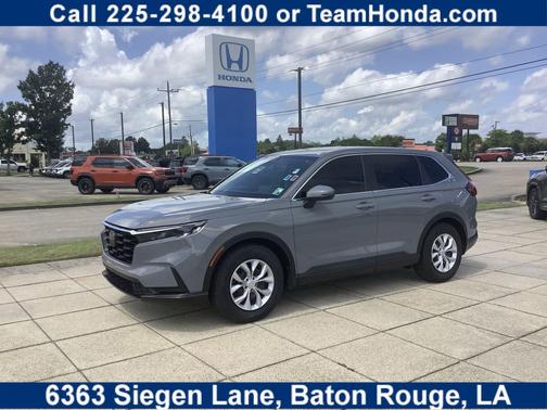 Gray 2025 Honda CR-V LX 2WD
