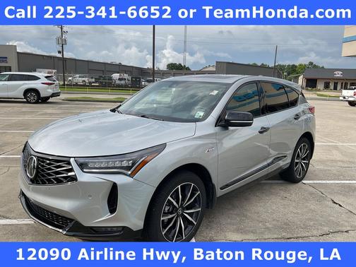 Solar Silver Metallic 2025 Acura RDX A-Spec Advance Package
