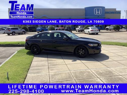 Crystal Black Pearl 2026 Honda Civic Sport