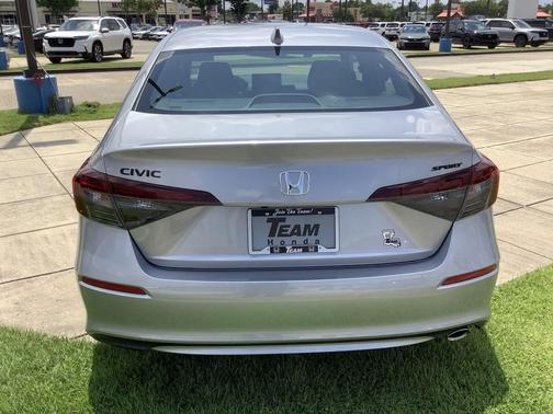 Solar Silver Metallic 2026 Honda Civic Sport