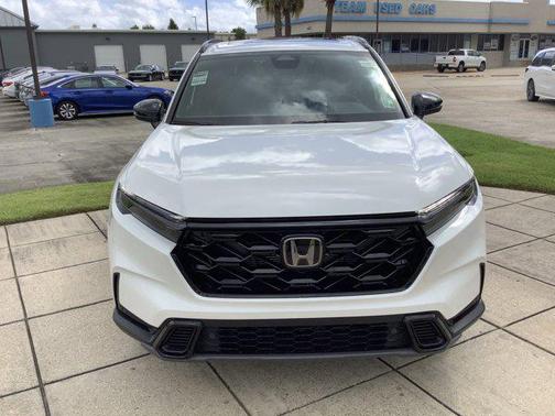 Platinum White Pearl 2026 Honda CR-V Hybrid Sport-L FWD