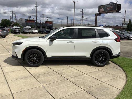 Platinum White Pearl 2026 Honda CR-V Hybrid Sport-L FWD