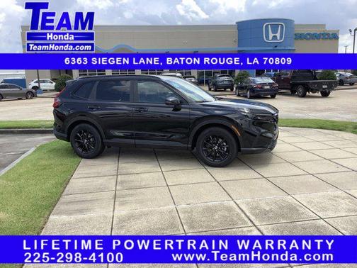 Crystal Black Pearl 2026 Honda CR-V Hybrid Sport FWD