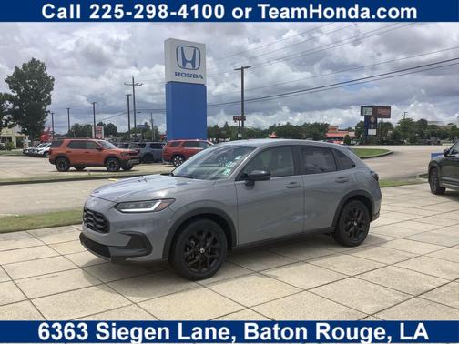 Urban Gray Pearl 2024 Honda HR-V 2WD Sport