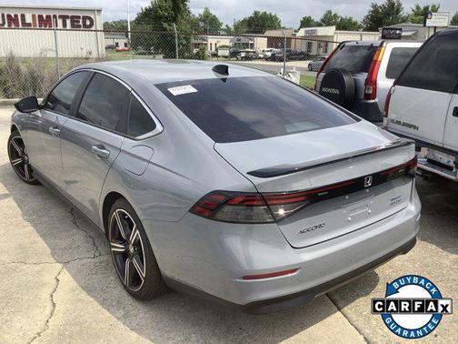Solar Silver Metallic 2024 Honda Accord Hybrid Sport