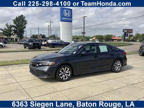 Meteorite Gray Metallic 2023 Honda Civic LX