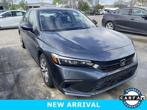 Meteorite Gray Metallic 2023 Honda Civic LX