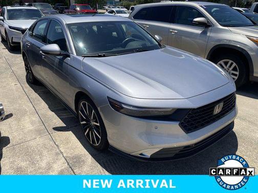 Lunar Silver Metallic 2023 Honda Accord Hybrid Touring