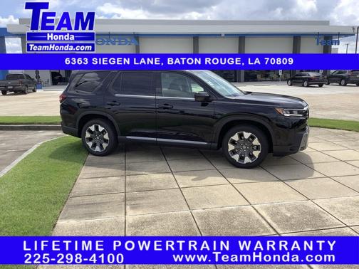 Crystal Black Pearl 2026 Honda Pilot Elite
